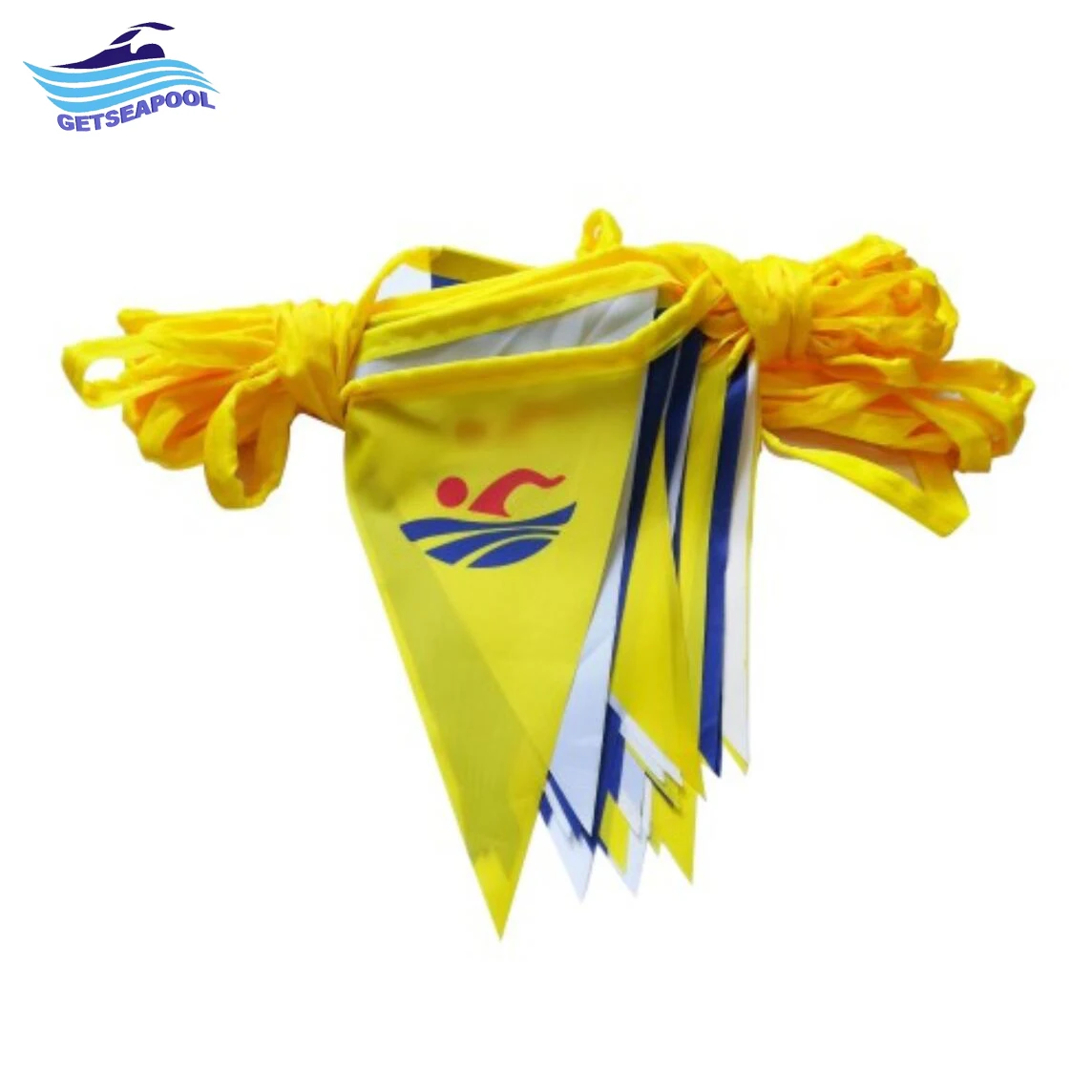 Competition swimming pool flag tool backstroke turn indicators