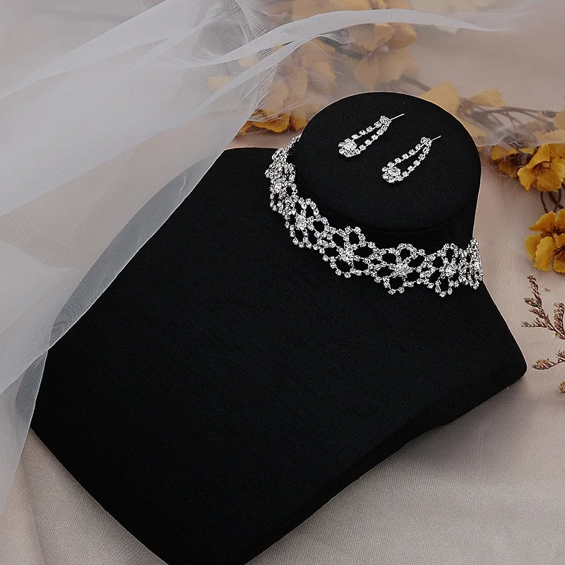 wedding bridal set, artificial bridal jewellery necklace set
