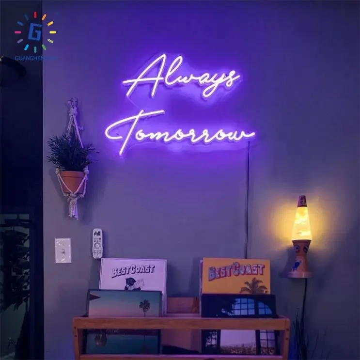 Hot Sale Just Relax Neon Sign Marajuana Leaf