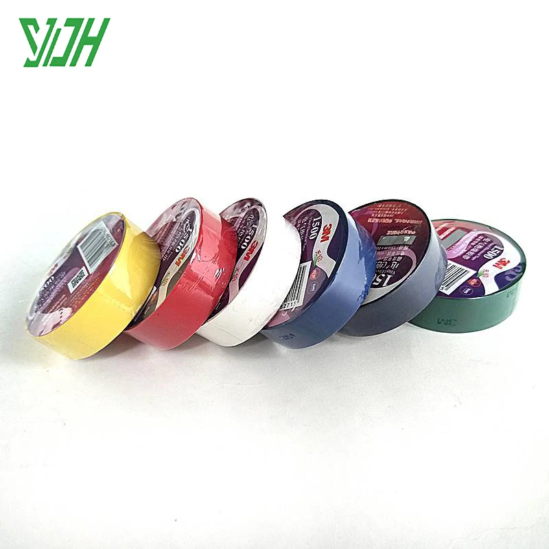 Custom Flame Retardant Fireproof High Temperature High Voltage Electrical Insulation Electrical PVC Tape
