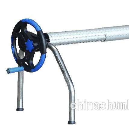 3X3.2M Aluminum Pool Cover Roller, Swimming Pool Stainless Steel Cover Reel, Solar Pool Cover