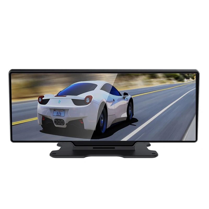 HD 1080P front and rear dual recording 4G center console 10.26 inch touch screen Android GPS WiFi dash cam