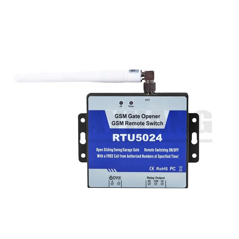 Wireless GSM Remote Relay Switch Garage Door Automatic Sliding Gate Opener with a Free Charge Call