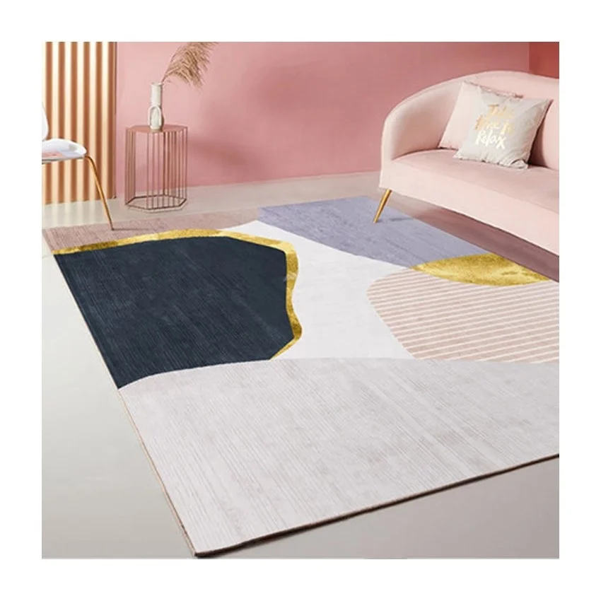 Wholesale Commercial Home Decor 100% polyester printing polyester carpet