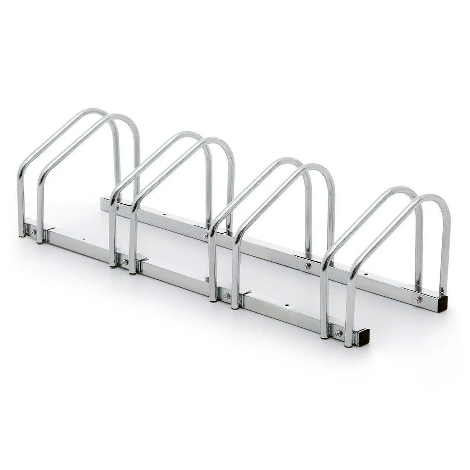 Factory OEM Space Saving Public Used Metal Bicycle Stand Parking For 4 Bikes
