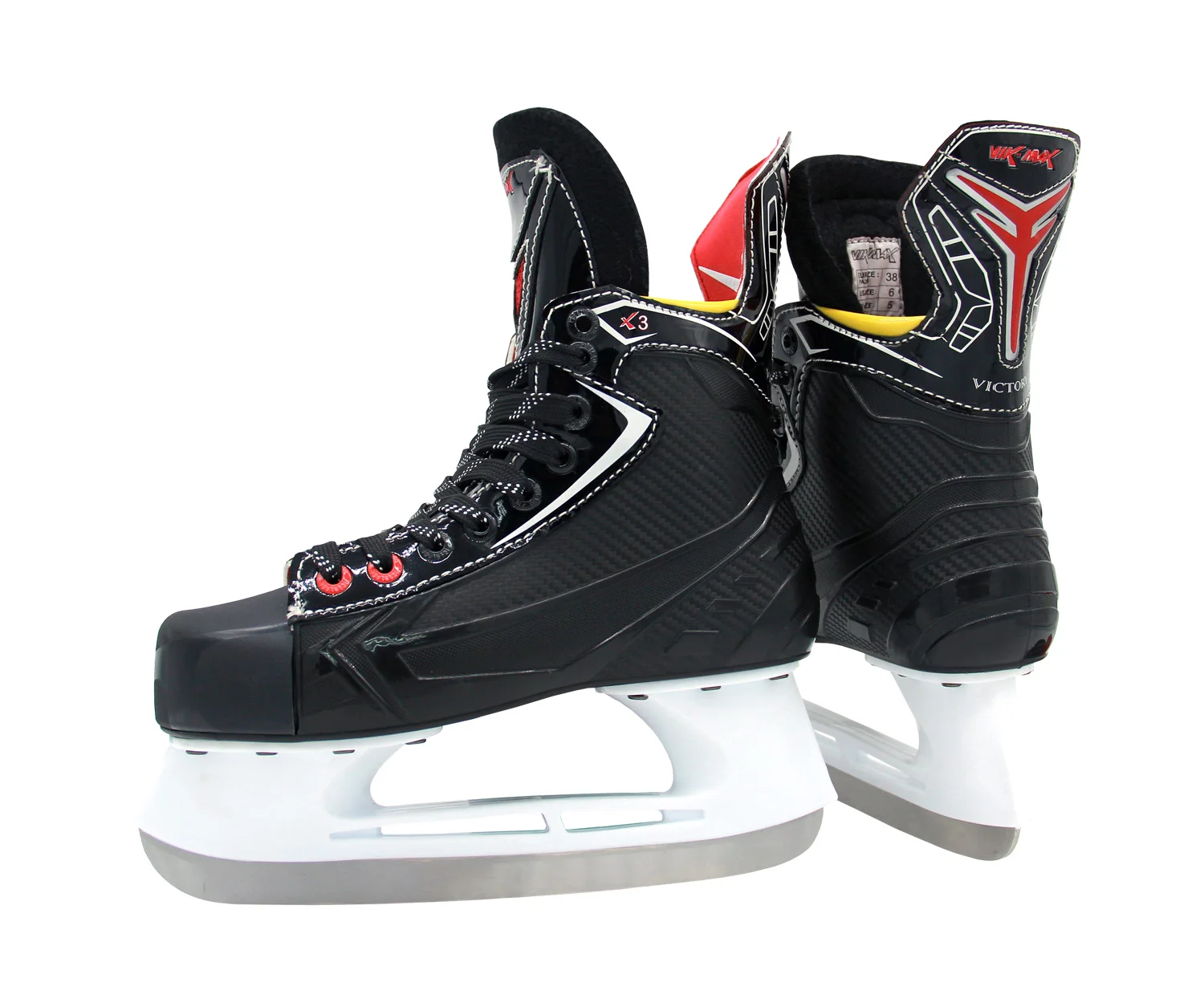 Factory Wholesale EUR 49-52 Size Ice Rink Skates Biggest Size Ice and Hockey Skates for Rent