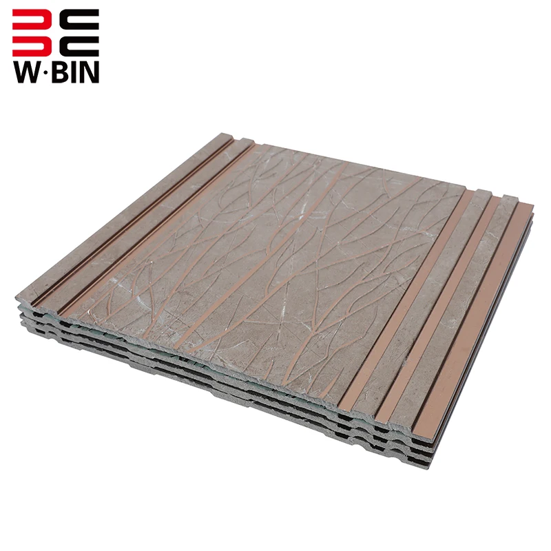 Indian Hot Sale PS Wall Panel Charcoal Panel Louvers Indoor Decoration PS Wall Cladding with Fast Shipping