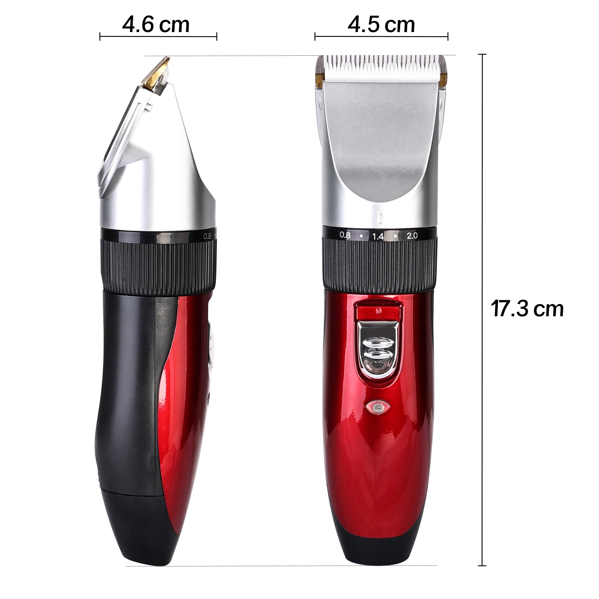 Professional Dog Hair Clipper Pet Trimmer Lithium Battery