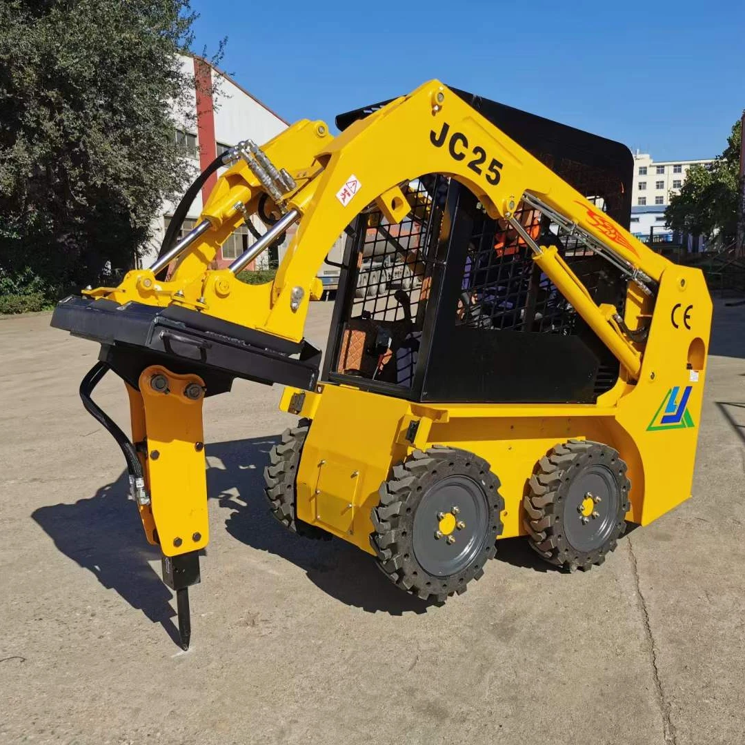New model Joystick operated system New wheeled skid steer loaders EPA/EURO Backhoe loaders Excavators For Sale