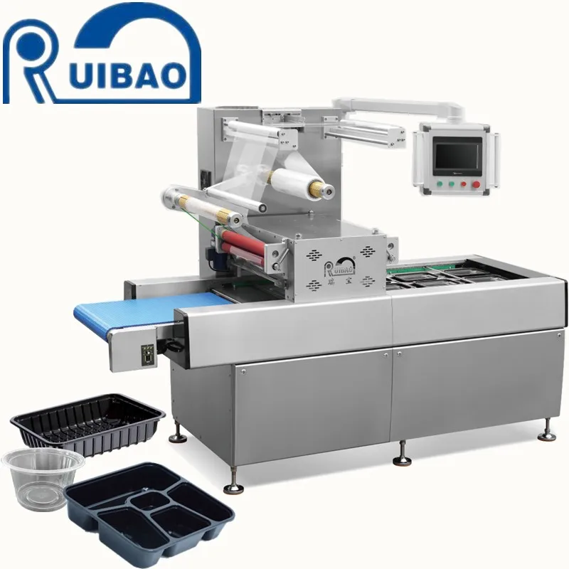 VS-650 Automatic food vacuum preservation machine and vacuum skin machine automatic tray sealer multi function