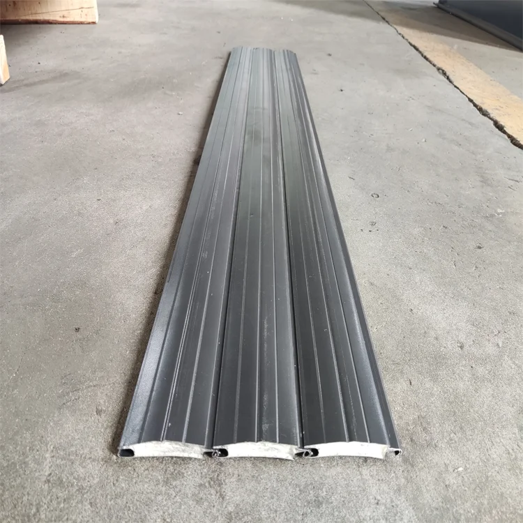 High Speed Galvanized Steel Metal Slat Roller up Shutter Door Frame Profile Panel Roll Forming Making Machine