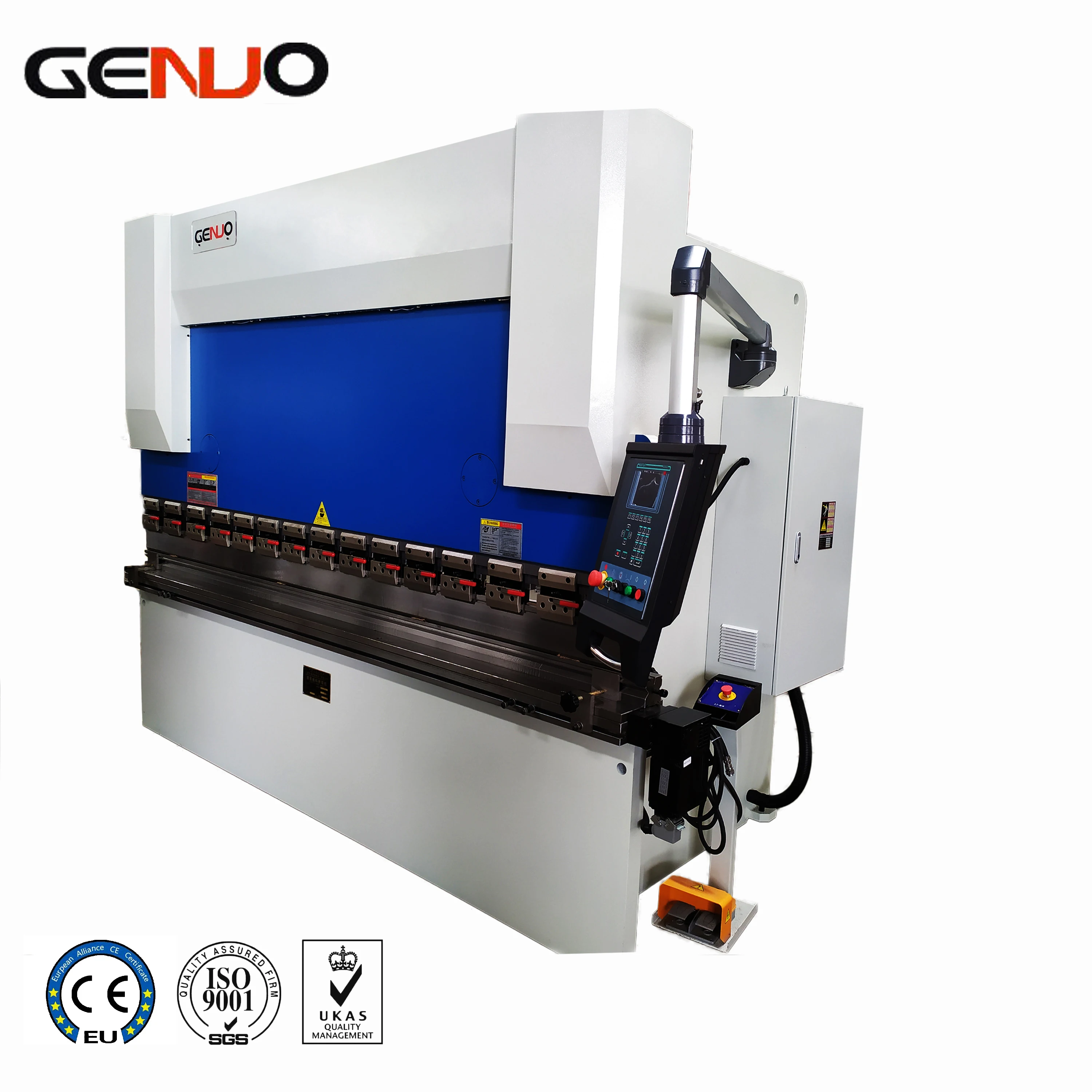 WC67Y 40T/1600 small press brake and manual sheet metal bending machine