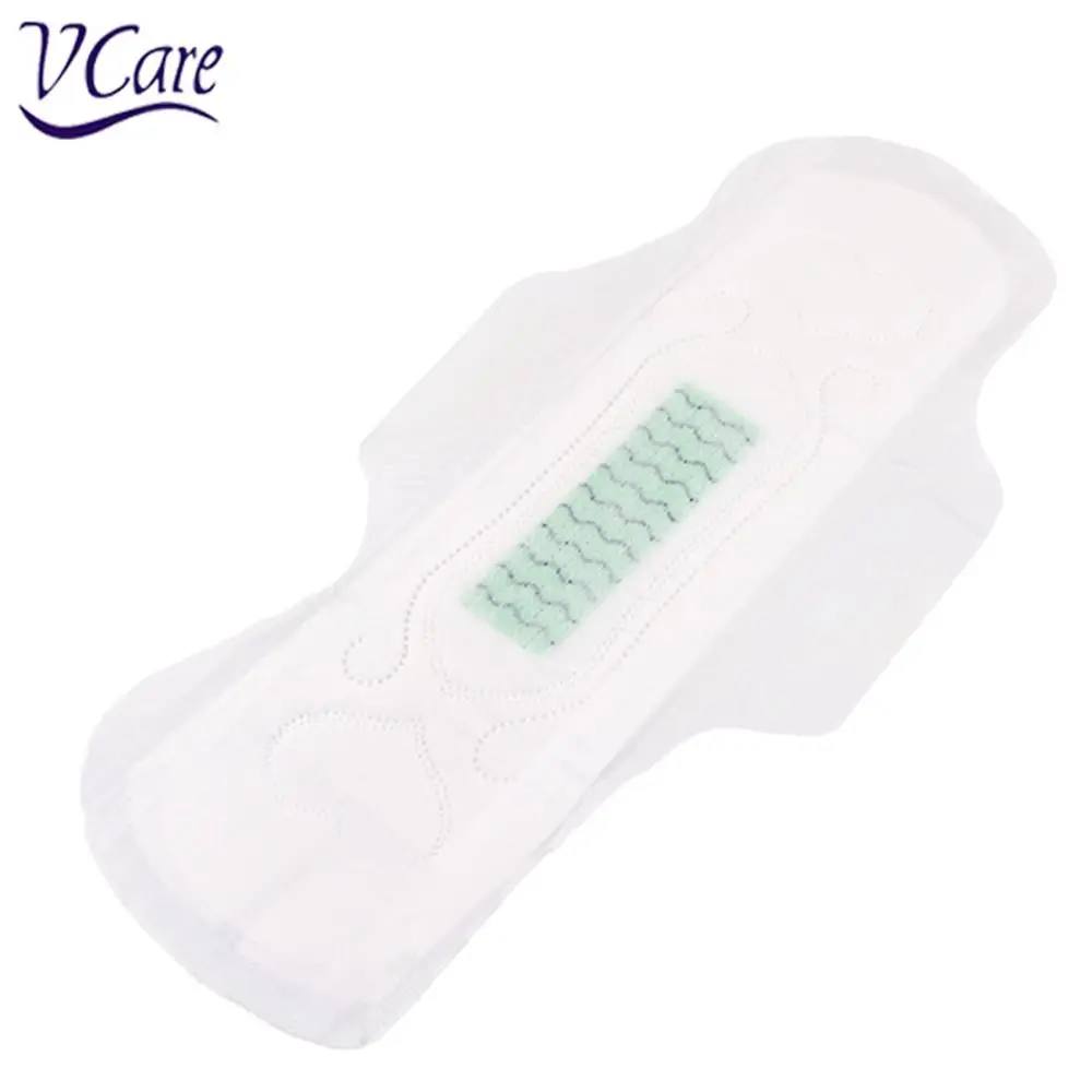 SAMPLE FREE Women Pads Feminine Herbal Infused Ladies Sanitary Pads 280mm Anion Menstrual Pad