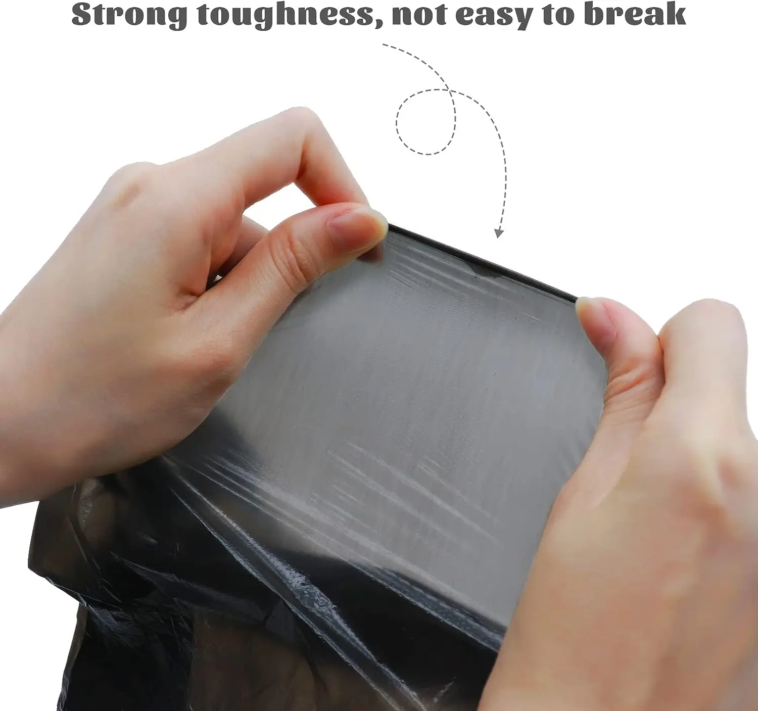 Disposed trash Bag and Mini Garbage Bag Made of PE Material for Outdoors