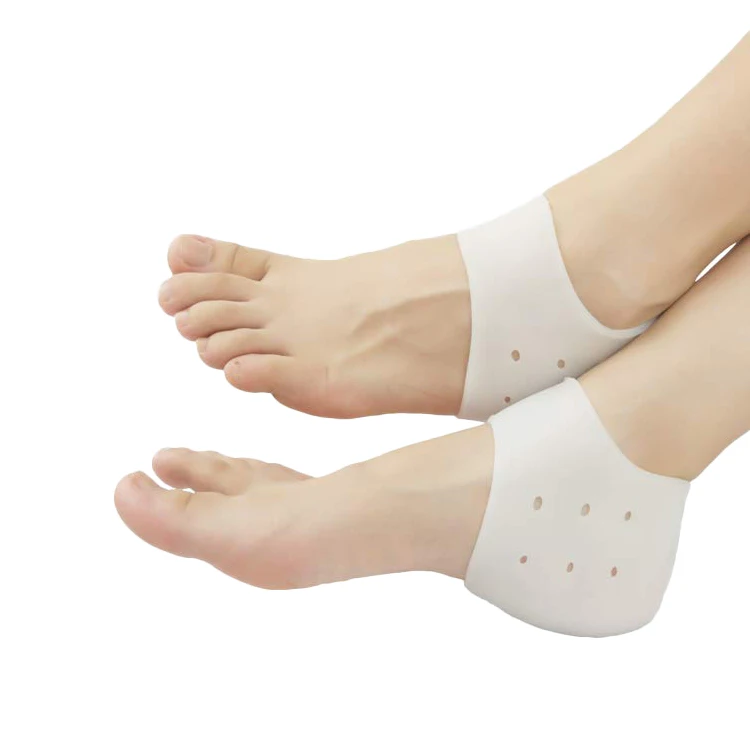 Plantar Fasciitis Inserts Pads& Heel Guards  Silicone Heel Protectors fot Heel Pain, Heal Dry Cracked Heels, Achilles Tendinitis