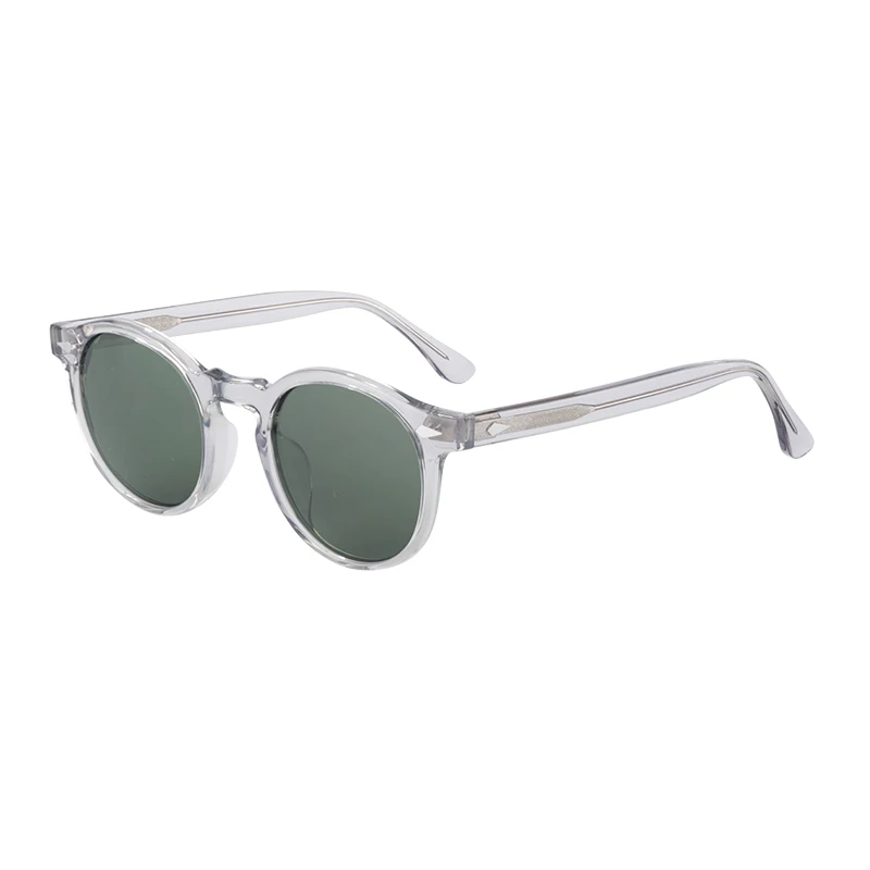 Мужские Круглые Солнцезащитные очки Mazzucchelli gafas de sol acetato поляризационные солнцезащитные в стиле ретро
