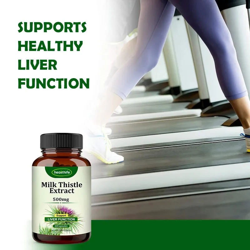 Healthife 30% 80% Isosilybin Silybin, Milk Thistle Extract Powder
