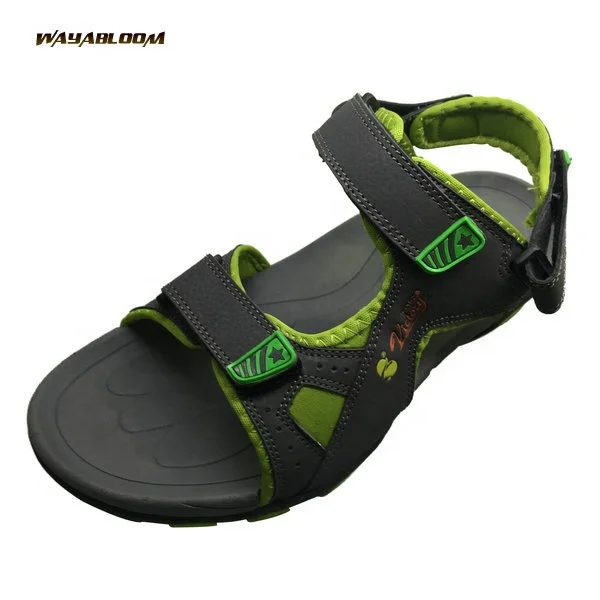 Outdoor Summer Fabric Tape Trekking Sandalias Sport Men Sandals Print Summer Beach Sandals for Men Outdoor Flat Shoes ODM OEM