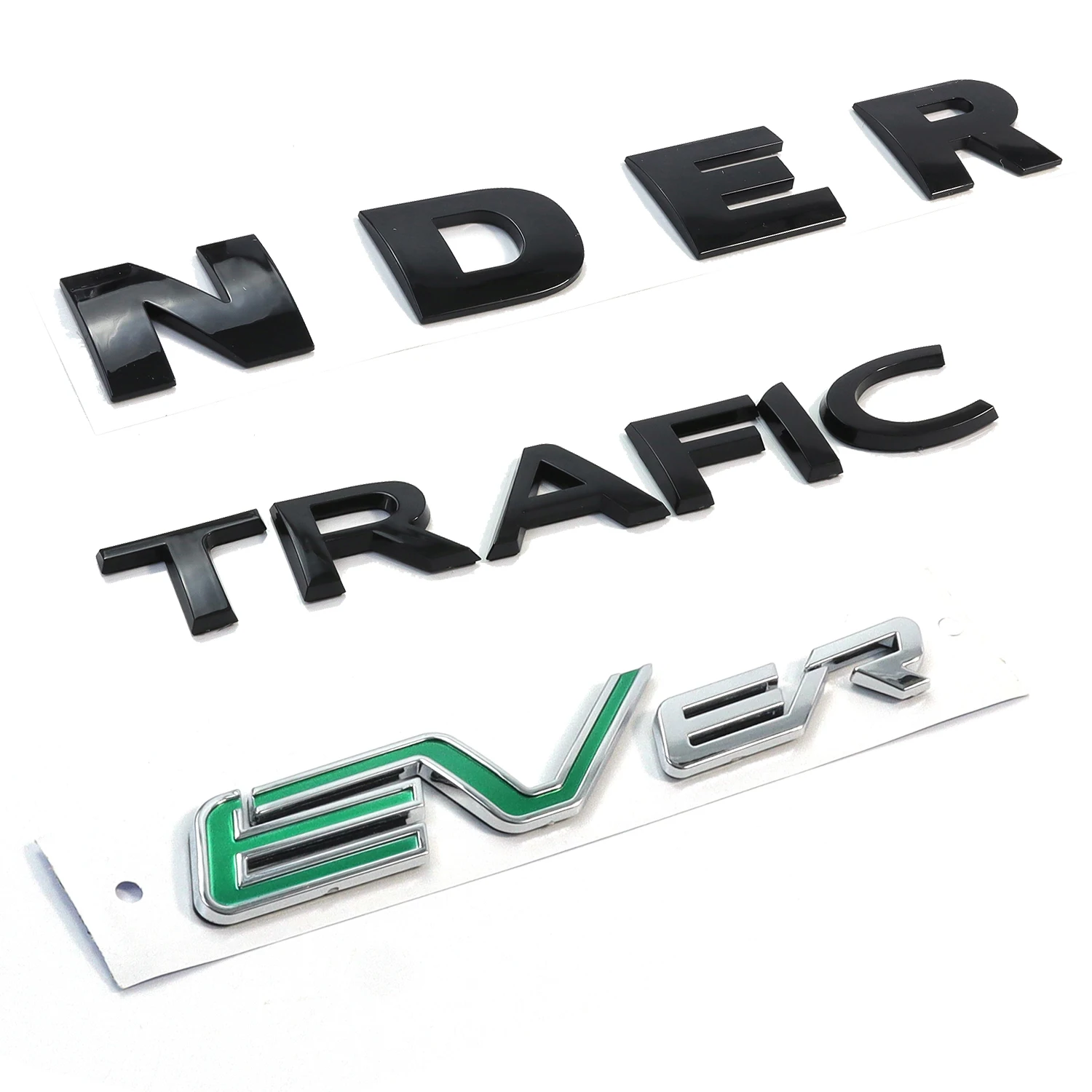 Factory Wholesale High Quality Chrome Plated Metal Car Emblem Logo Letter Design Hood Decoration car badge emblem