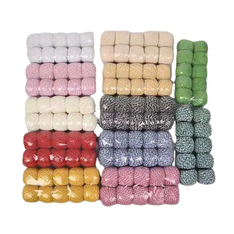 Hot Selling Colorful Packing String Cake and Pastry Boxes Cotton Bakers Twine 50g*75M Gift Twine String
