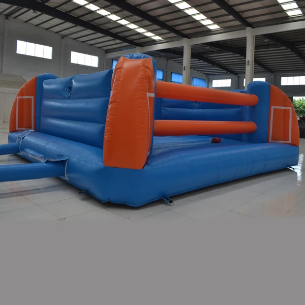 2015 AOQI latest design boxing game small inflatable boxing ring for adults on sale