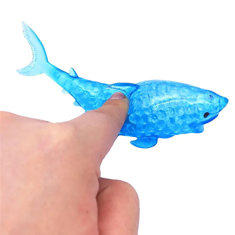 Squishies Toy Spongy Dolphin Bead Stress Ball Squish Antistress Squishy Toy Stress Reliever Toys For Children