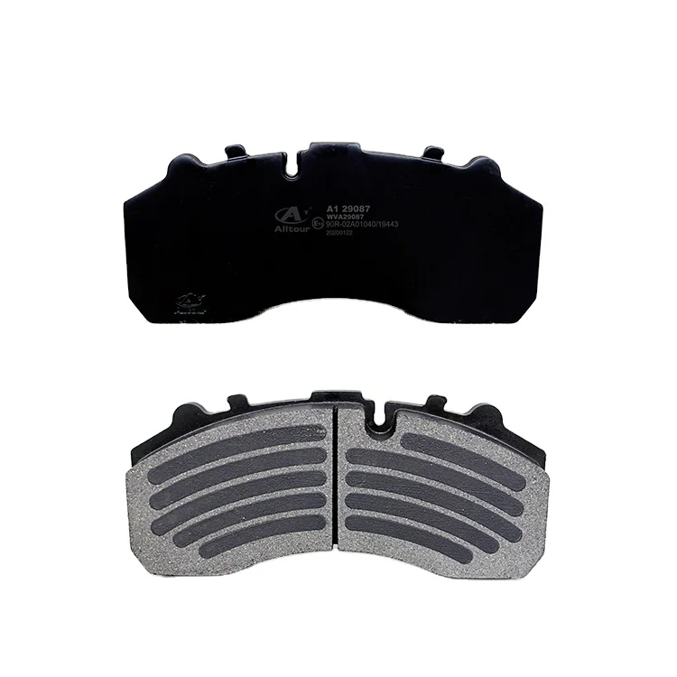 29059 OE 00042143 FCV 1313 WVA 29087 customized backing plate truck brake pad for Actors, DAF ,Iveco, Scania trailer brake pad