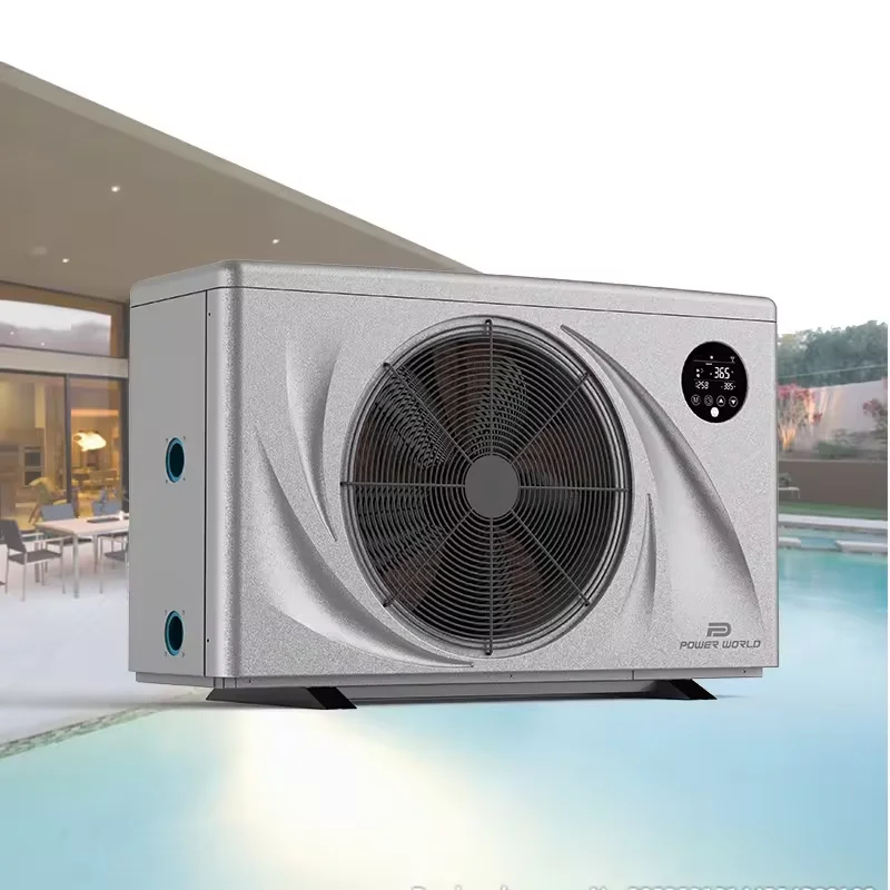 New design smart inverter air source swimming pool heat pump 6 kw flow switch R32 65kw pool inverter heat pump