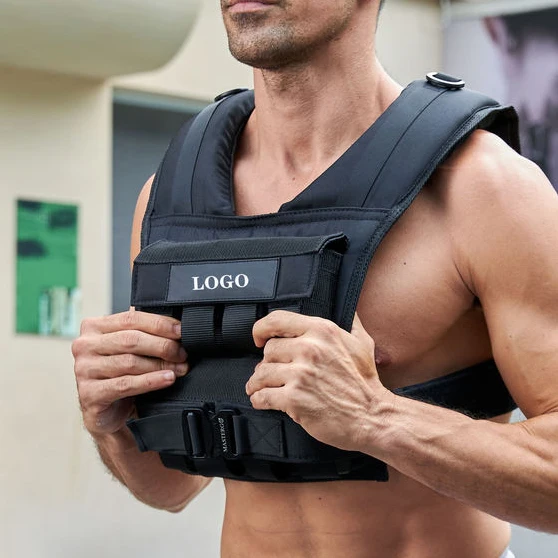 Exercise Adjustable Running Fitness Workout Weight Vest Chest Rig Bag Gym Unisex Training Outdoor Hiking Weighted Vest