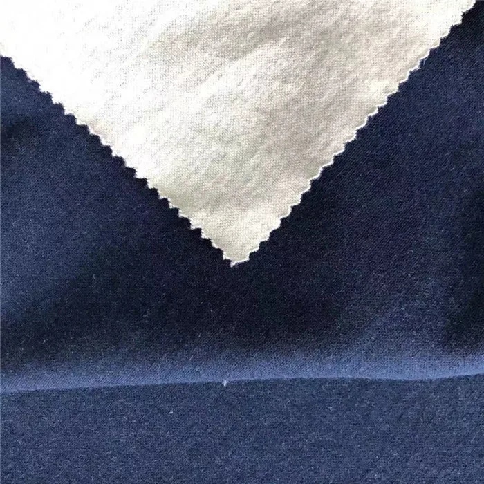 Китайский производитель, хлопковая Модальная ткань из спандекса, двухсторонняя толстовка, ткань для осенней женской одежды