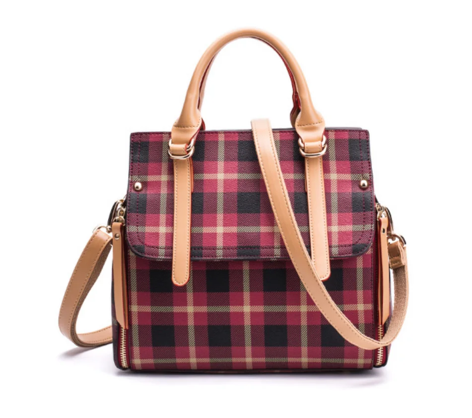 2022 new year designer hand bag leather lady bags online shopping, alibaba grid handbags for women tote bag