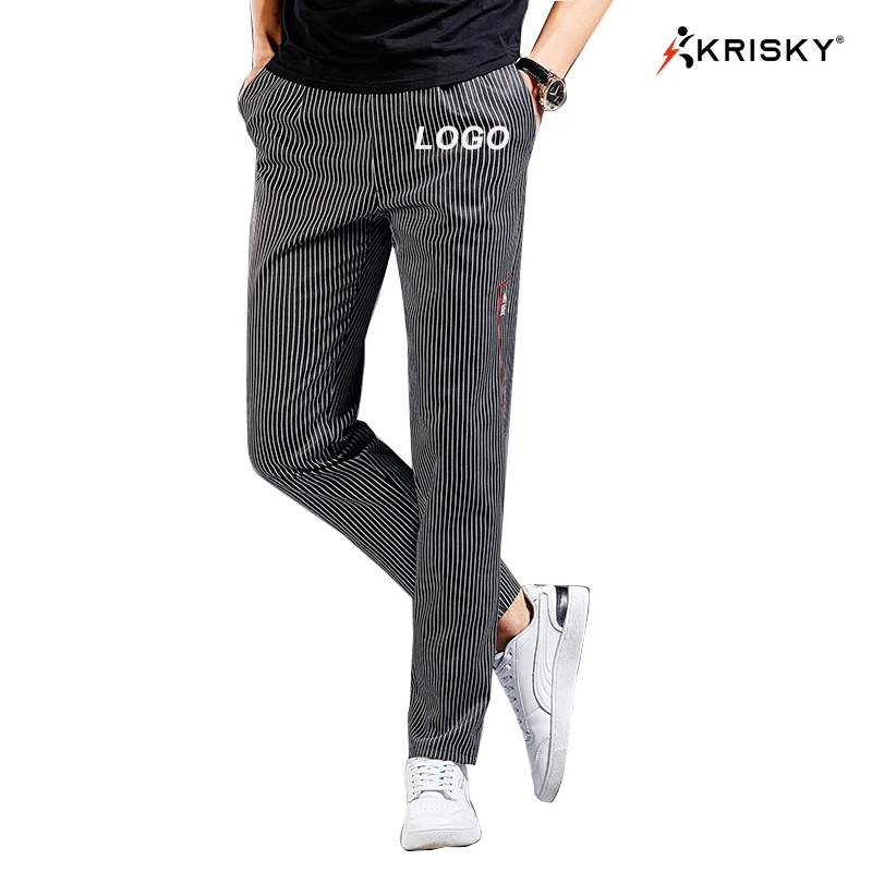 Unisex Fashion Uniforme Professionnel Kitchen Bakery Work Trousers With Logo For Men Women Chef Pants Kitchen Uniform Black