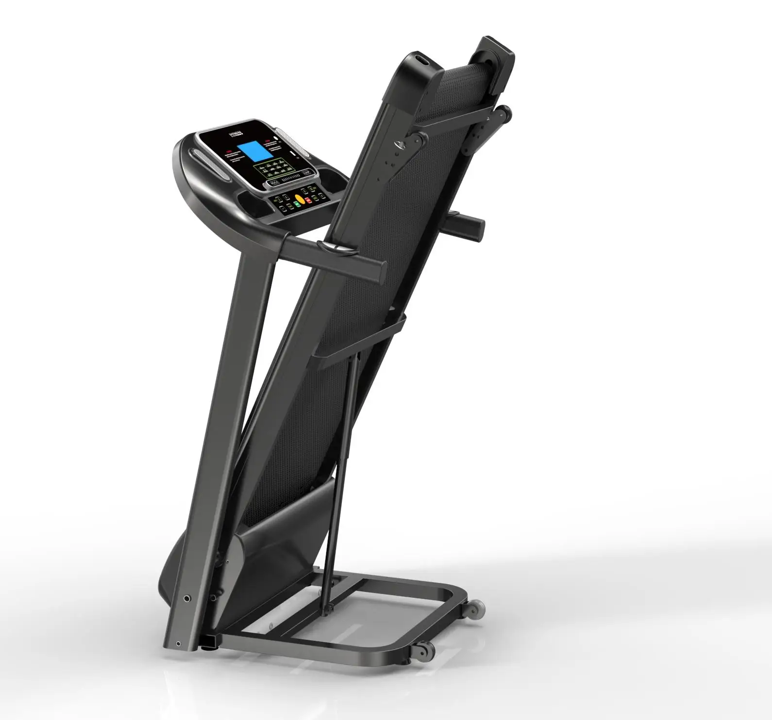 Best Easy Up Home Folding Treadmill Euro Fitness Equipment Incline 2hp With 5-inch LCD Display