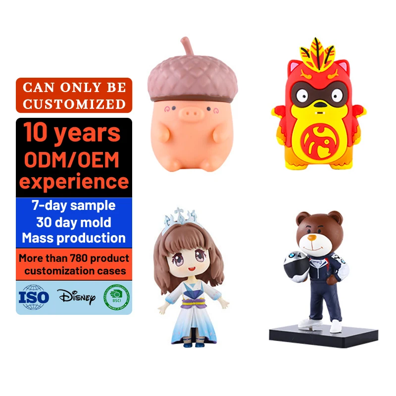 Cartoon Anime 3D Action Figure with Animal Small PVC Anime Figure Mystery Boxes Target