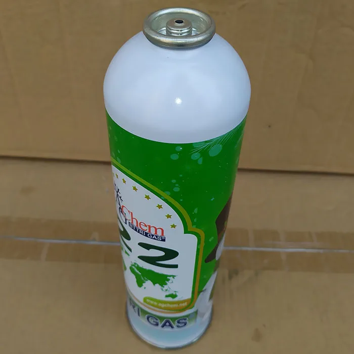 Refrigerant gas, R22 refrigerant gas empty can for car AC