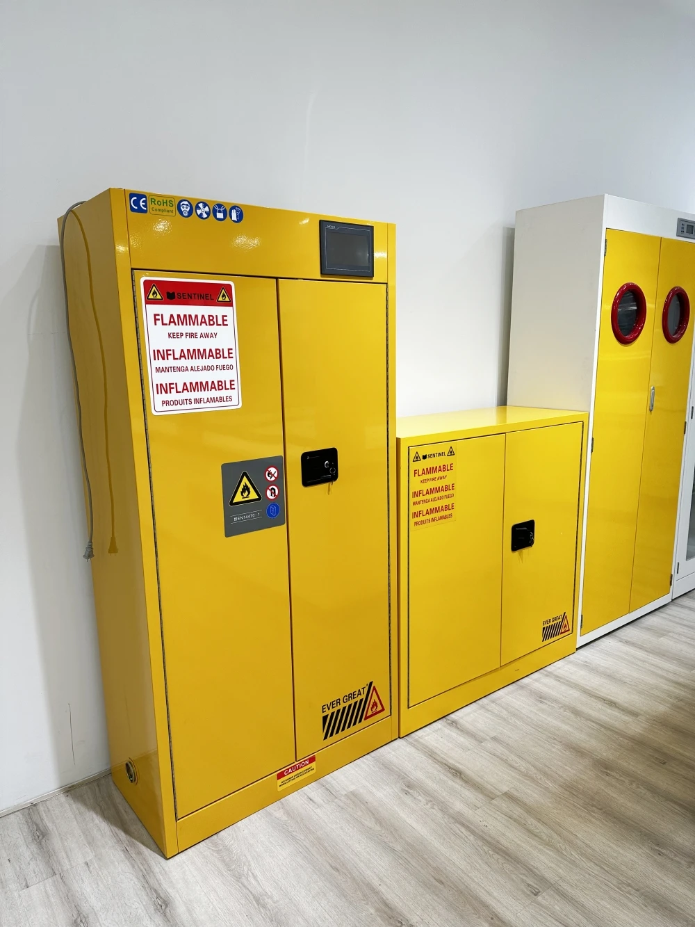 Fireproof Flammable Corrosion-resistant Temperature Humidity Control Dry Alarm Chemical l Storage Cabinet