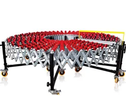 Wholesale High Quality Flexible Manual Plastic Wheel Roller Conveyor