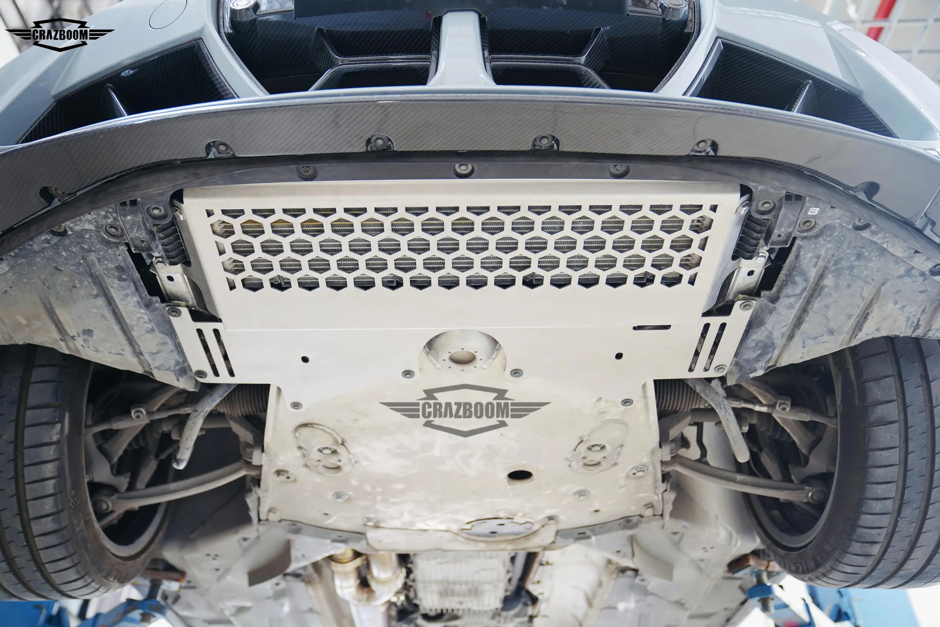 New Oil Cooler Guard Type Titanium Material Exhaust For Bmw M3 G80/ M4 G82/ M2 G87