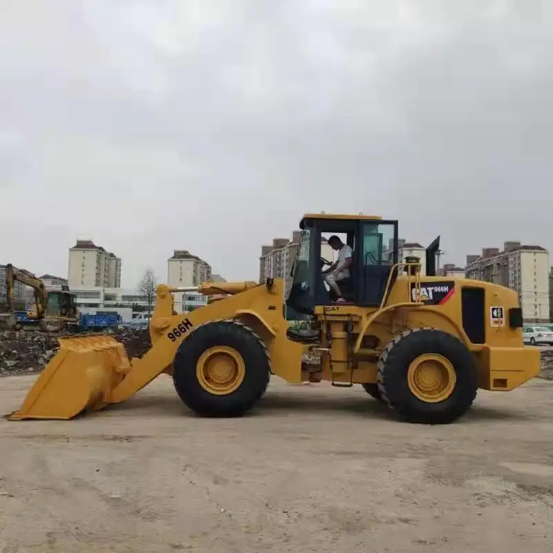 Б/у оригинальные фронтальные погрузчики Cat 966H б/у CAT фронтальный погрузчик гусеничный 966 низкая