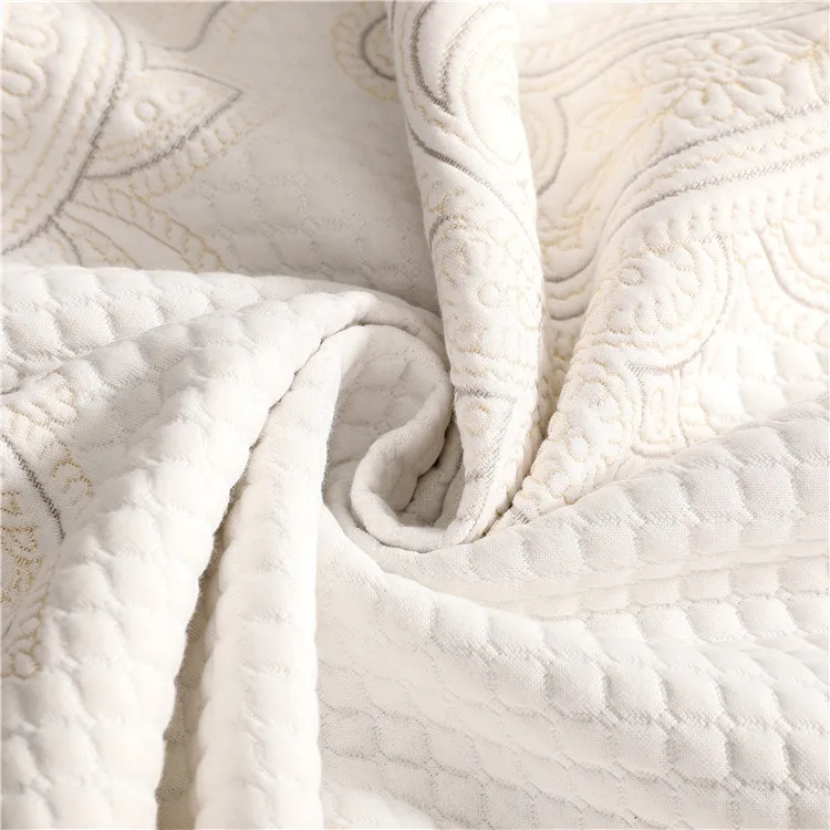 
Home Use Super Soft 100% Polyester Knitted Cover Mattress Jacquard Fabrics 
