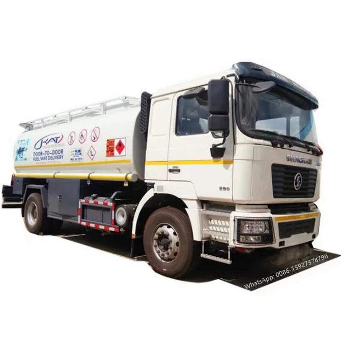 6 wheel SHACMAN fuel oil transportation tank truck for