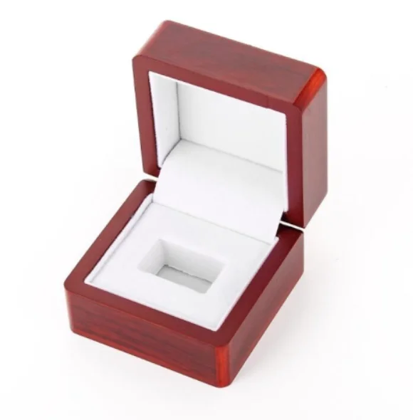 
Wood Championship Ring Display Boxes 
