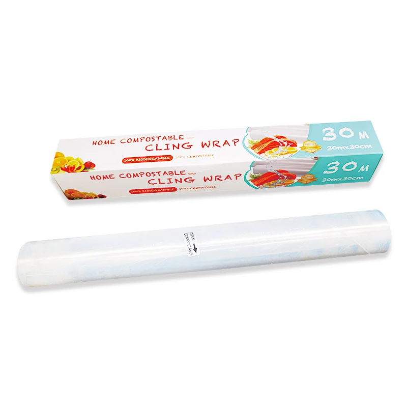 PLA Plastic Film 100% biodegradable and compostable food packaging