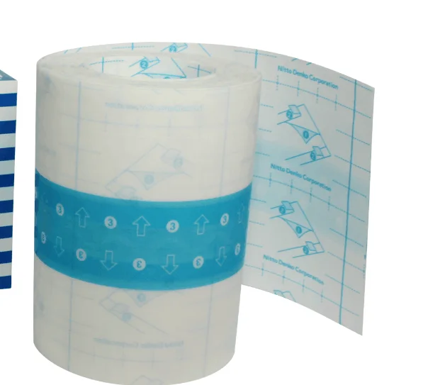 PU transparent film fixed wound dressing tape medicals for surgical using with CE ISO13485