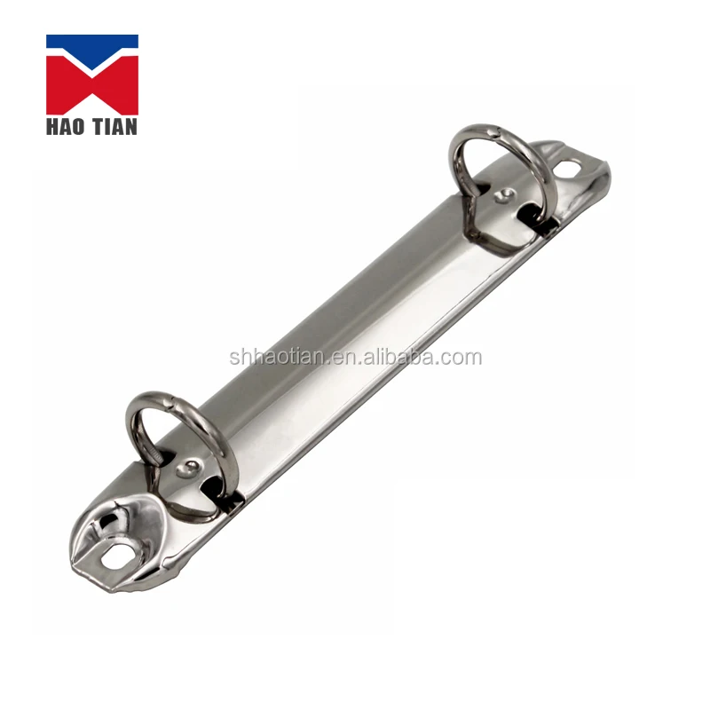 stationary clip metal 2 ring binder mechanisms