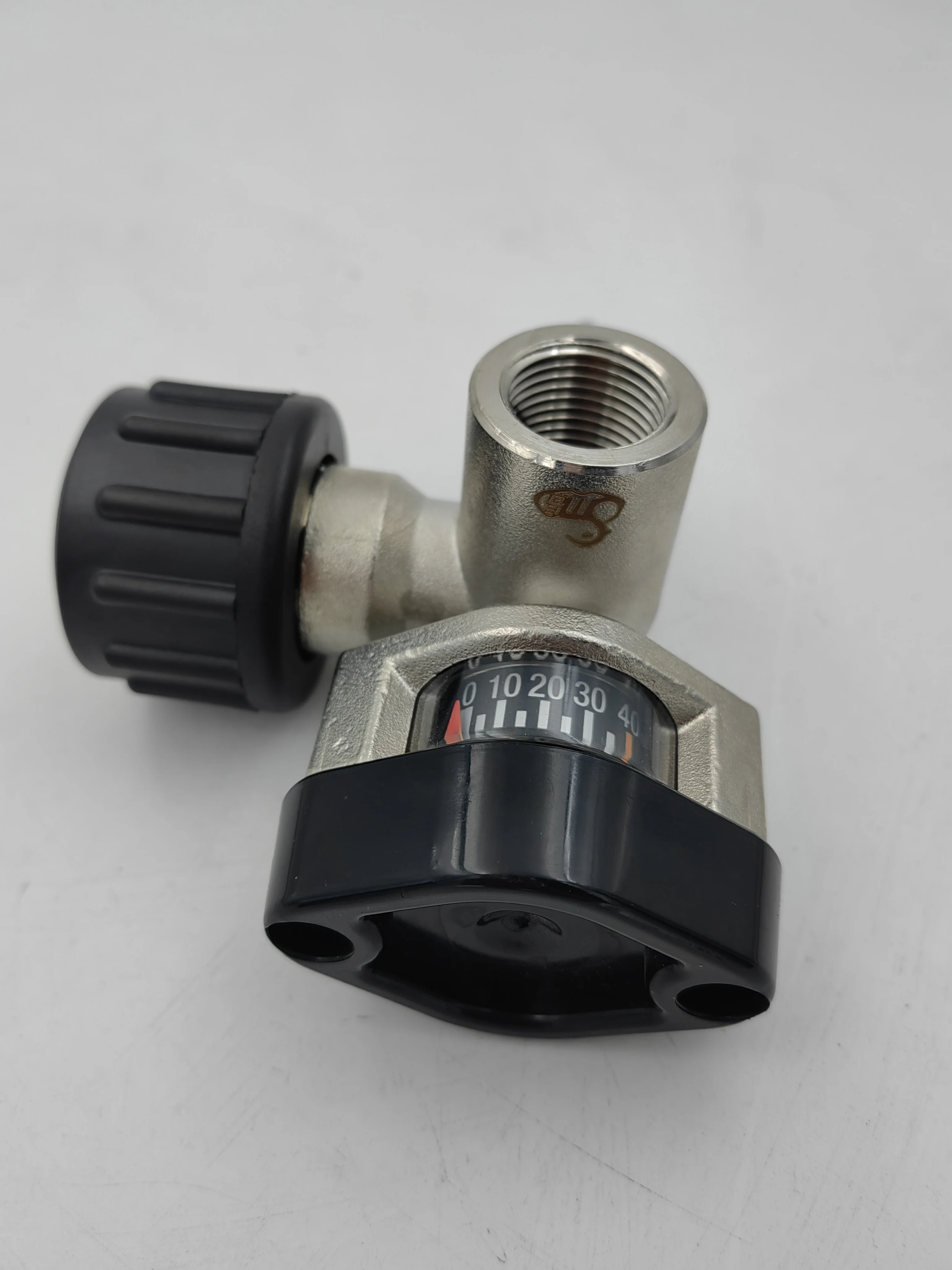 SCBA Gas cylinder valves for rebreather  with Inflammable hand wheel