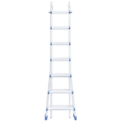High quality 3-7 steps aluminium folding stairs durable multi-functional telescopic ladder