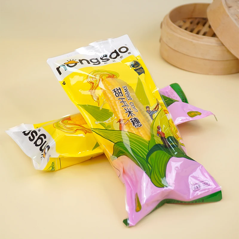 Non GMO Sweet Corn Canned with Brine Preservation Vacuum Pack Export to Dubai