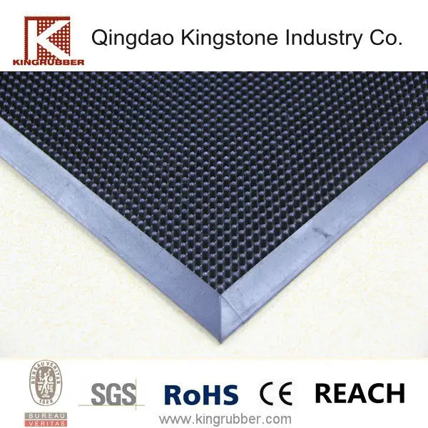 Best-selling High-quality Robust Long-lasting Rubber Mat Featuring Finger Protrusions for Disinfection Entrances