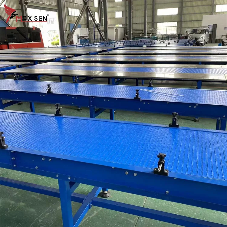 Modular Belt Conveyor System with Food Grade Plastic